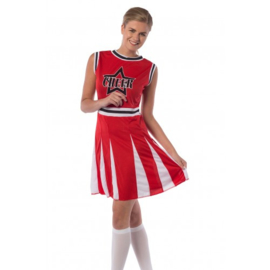 Cheerleader Kleid rot jubeln