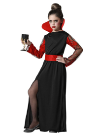 Vampiers jurk meisje | Halloween bloederig kostuum