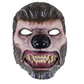 Weerwolf masker met bewegende mond | halloween