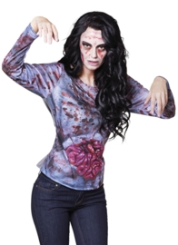 3D T-shirt Sick zombie