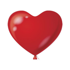 Rote Herzballons 100 Stk.