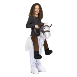 Pferd Kind reiten auf Kostüm