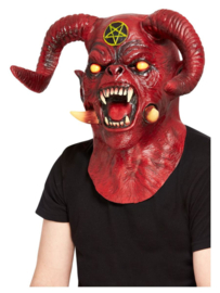 Deluxe Satanic Devil masker