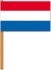 Zwaai vlaggetje Nederland luxe
