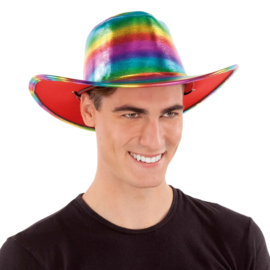Regenboog Cowboy hoed  | Australian