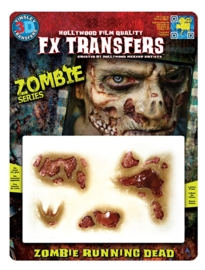 Zombie running dead 3D FX transfers