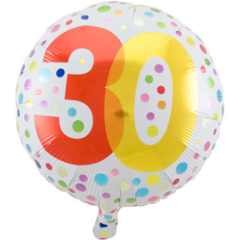 30 Jahre Folienballon