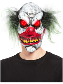 Evil clown masker light up