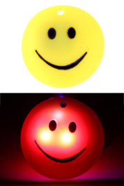 Smiley pin met licht