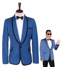 Gangnam Style Jacke blau