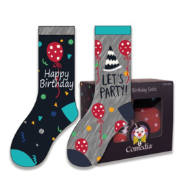 Socken Happy Birthday Multi (2 Paar)