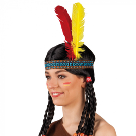Indianen hoofdband
