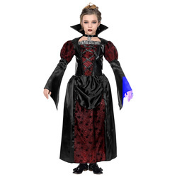Statige Vampiers jurk | Gravin Anastasia Maat 158