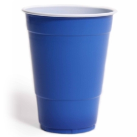 American blue cups
