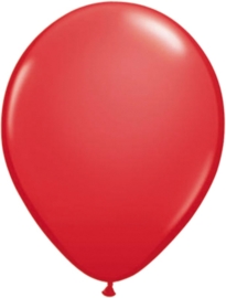 5 inch ballonnen rood