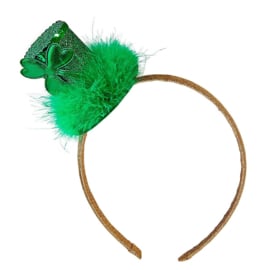 Haarband met hoedje St. Patricks day