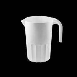 Kunststof pitcher Schenkkan 0,5 L | wit