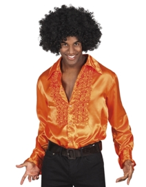 Disco blouse oranje