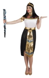 Cleopatra jurk zwart