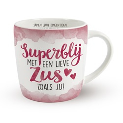 Enjoy Mug - Liebe Schwester | Kaffeetasse