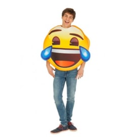 Emoji lachen kostuum