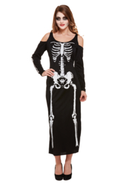 Skeleton jurk lang