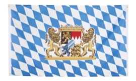 Bayerische Flagge Oktoberfest
