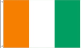 Mega Flagge Elfenbeinküste 150x240 | Elfenbeinküste Fahnen