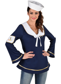 Matroos dames blouse | Sailor ahoy kleding