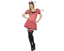 Mini mouse jurkje | dames kostuum