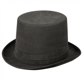 Hoge hoed steamtopper | grijs
