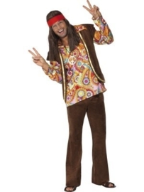 Hippie 1960 kostuum