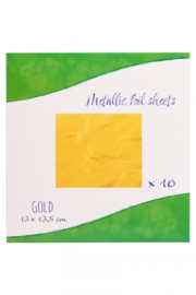 Folie vellen goud | PXP | 10 stuks