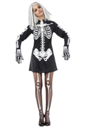 Skelett-Kleid