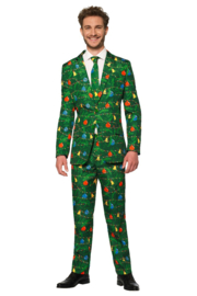 Kerst green tree kostuum | Suitmeister | met licht