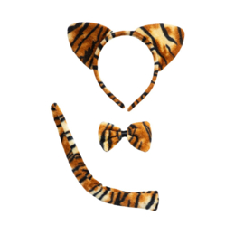 Tijger setje | verkleedset tijgers