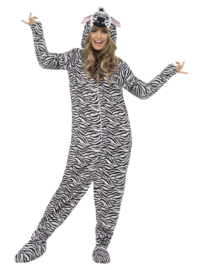 Zebra kostuum