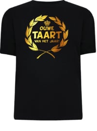 Gouden Krans T-Shirt - Ouwe Taart van het jaar (maat xl)