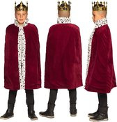 Koningsmantel bordeaux rood kind | the king