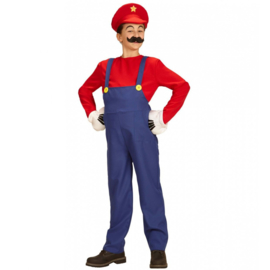 Super Mario loodgieter kostuum