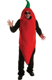 Hot Red Pepper Kostüm | Chili Scharfes Outfit