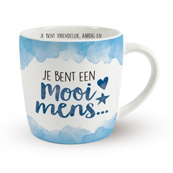 Enjoy Mok - Mooi Mens | Koffie beker