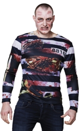3D T-shirt prisoner zombie