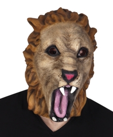 Latex leeuw masker