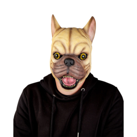 Latex masker - French Bulldog