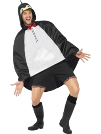 Party poncho pinguin