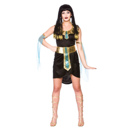 Sexy Kleopatra Kleid schwarz