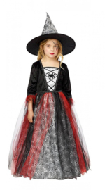 Kinder spinnen heksen jurk
