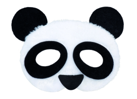 Masker panda kinderen