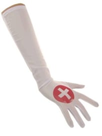 Verpleegsters handschoenen